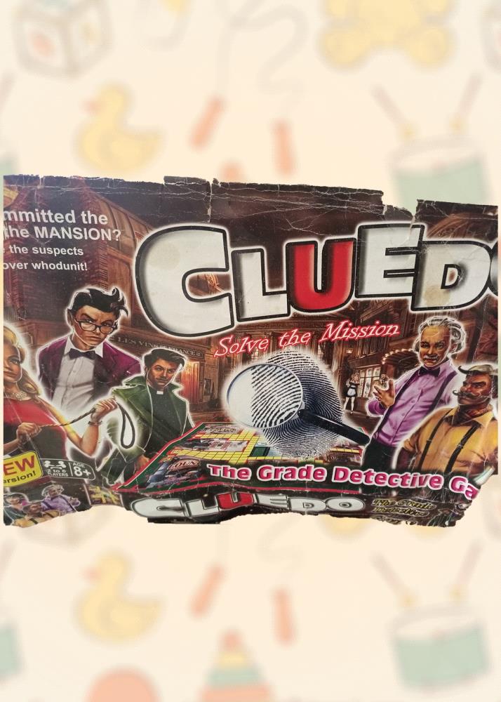 Unleash Your Inner Detective with Vintage Clue!

This classic board game is perfect for kids and adults alike who love a good mystery. In Clue, players take on the role of suspects trying to solve a murder in a grand mansion. Gather clues, make accusations, and deduce whodunit, where, and with what weapon.

Key Features:

Complete set: Includes all original pieces, cards, and game board.

Excellent condition: Gently used but still in pristine shape.

Classic gameplay: Enjoy the timeless fun of this beloved board game.

Educational: Develops problem-solving, deduction, and critical thinking skills.

Suitable for all ages: A great way to spend quality time with family and friends.

Dont miss out on this opportunity to own a piece of gaming history!
