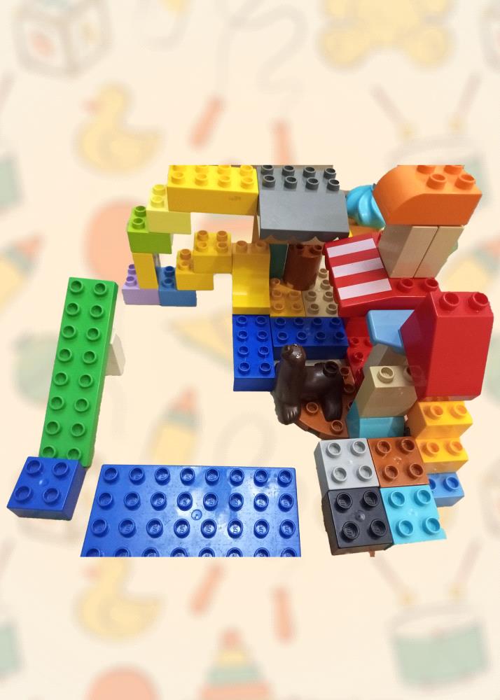 Spark The Child Imagination with This Colorful Building Blocks Set

This preloved Lego Duplo set is perfect for toddlers and young children. With a variety of colorful blocks, including ramps, roofs, and even a cute animal figure, your child can build and create endless imaginative worlds. These classic toys are complete and in excellent condition, ensuring hours of safe and fun play.

Let your child creativity soar with this versatile building set!