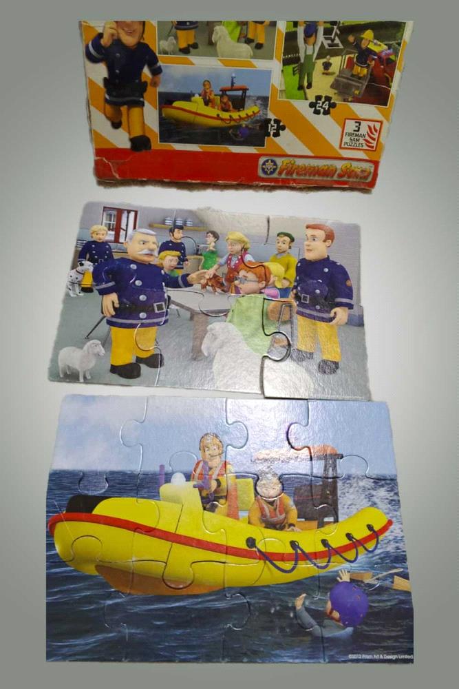 Bring the world of Fireman Sam to life with this exciting set of two jigsaw puzzles. Each puzzle features vibrant scenes from the popular Fireman Sam series, providing hours of engaging fun for young fans. These puzzles are a great way to help children develop problem-solving skills, hand-eye coordination, and visual recognition. Perfect for rainy days or quiet playtime, this set offers a delightful challenge for kids.

Please note that there may be slight variations in color and size.

Price: PKR 400