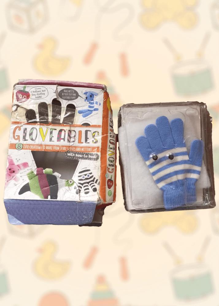 Spark your childs imagination with this vintage Gloveables Creative Playset! This delightful set includes a collection of adorable glove puppets and a step-by-step guide to help your child create their own unique characters. Perfect for imaginative play and storytelling, these glove puppets are made from durable materials and are in excellent condition.

Condition: 10/10

Complete your childs toy collection today and let their creativity soar!