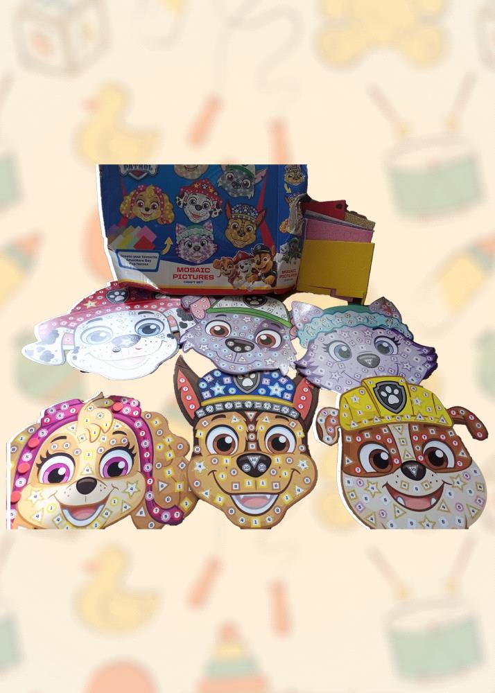 Spark your childs creativity with this pre-loved Paw Patrol Puzzle Pictures set! Bring your favorite pups to life by completing their colorful puzzles. This set is perfect for young children who love puzzles and arts and crafts.

Key Features:

Complete set: Includes all necessary pieces for six vibrant puzzles.

Excellent condition: Like new, with no missing or damaged parts.

Educational: Encourages fine motor skills, problem-solving, and creativity.

Paw Patrol fun: Features popular characters from the beloved TV show.

Dont miss out on this fantastic opportunity to give your child a fun and educational toy!