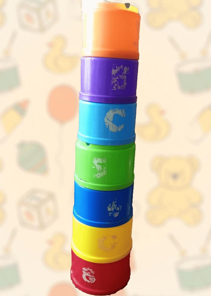 Delight your child with these vibrant Rainbow Stacking Cups! Perfect for imaginative play and learning, these preloved cups are in excellent condition and complete with all pieces. 

Encourage your child creativity and fine motor skills as they stack, sort, and count the colorful cups. A fun and educational toy for children of all ages.

Bring home the joy of stacking and learning today!