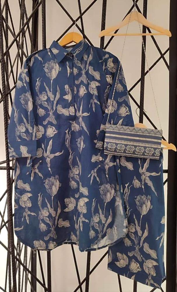 Upgrade your wardrobe with the stunning Luna Pret by Tawakkal Fabrics. This elegant 2-piece collection features a beautifully stitched digital printed lawn shirt, paired with matching digital printed lawn trousers. A complimentary clutch completes the look, making it perfect for any occasion.

Key Features:

Tawakkal Fabrics Luna Pret Eid Collection
2-piece set: Digital printed stitched lawn shirt & digital printed stitched lawn trouser
Includes a complimentary clutch
High-quality lawn fabric

Sizes: Small, Medium & Large

Price: PKR 3600/-

Note: Due to photographic lighting or your device settings, the products actual color may vary slightly.