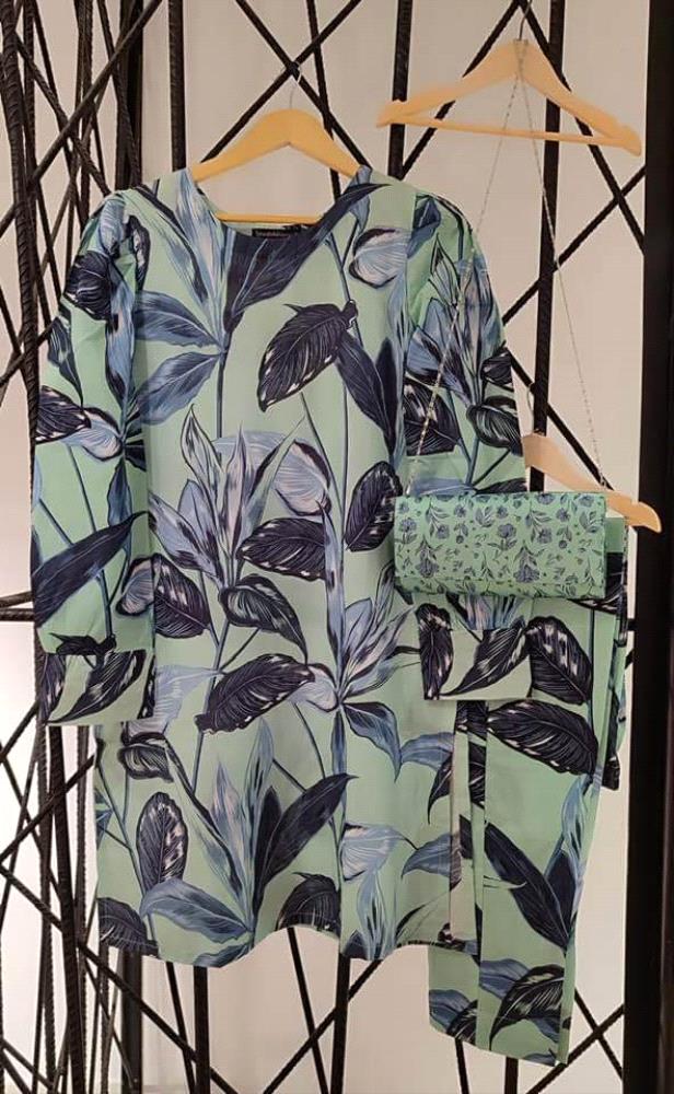 Upgrade your wardrobe with the stunning Luna Pret by Tawakkal Fabrics. This elegant 2-piece collection features a beautifully stitched digital printed lawn shirt, paired with matching digital printed lawn trousers. A complimentary clutch completes the look, making it perfect for any occasion.

Key Features:

Tawakkal Fabrics Luna Pret Eid Collection
2-piece set: Digital printed stitched lawn shirt & digital printed stitched lawn trouser
Includes a complimentary clutch
High-quality lawn fabric

Sizes: Small, Medium & Large

Price: PKR 3600/-

Note: Due to photographic lighting or your device settings, the products actual color may vary slightly.