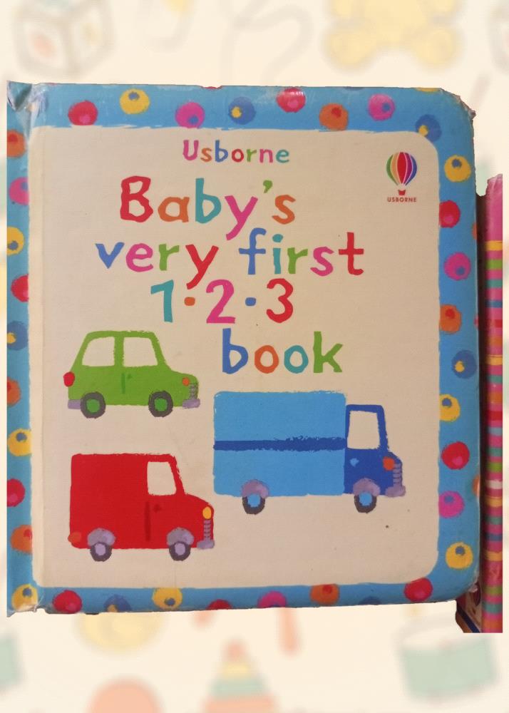Introducing a timeless classic for your little one! This preloved Usborne Baby Very First 1-2-3 Book is a delightful introduction to numbers and counting. With vibrant illustrations and engaging activities, it is perfect for toddlers learning to recognize and count objects.

This board book is in excellent condition and includes all the original pages. It is a wonderful way to spark your child curiosity and imagination. Help your child develop essential early learning skills with this beloved educational toy.

Dont miss out on this fantastic opportunity to add this vintage gem to your childs toy collection!